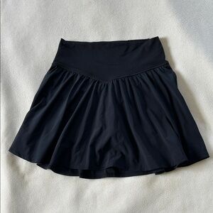 aerie offline Black Real Me skort